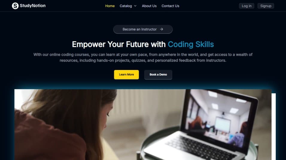 EdTech Platform project preview
